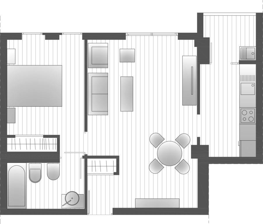 Apartup Concorde Valencia Eksteriør billede